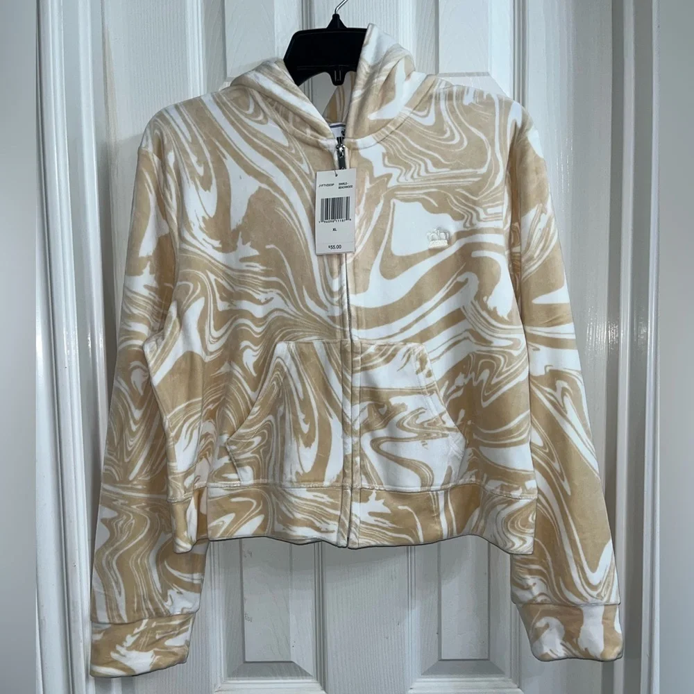 Juicy couture velour swirl full zip hoodie - Picture 3 of 9